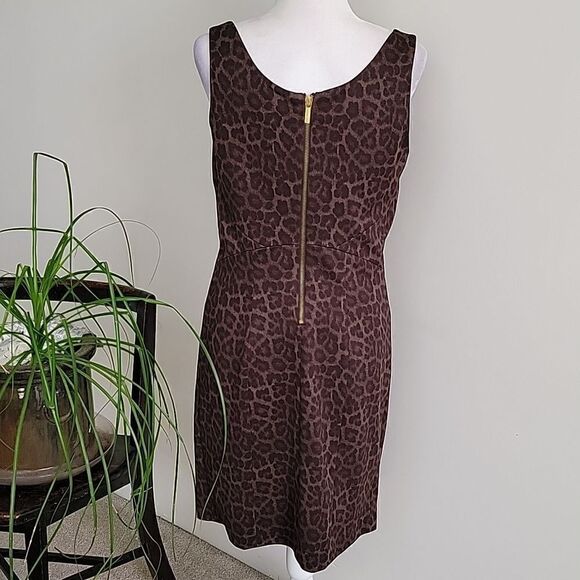 Michael Kors olive green leopard dress - Picture 5 of 13